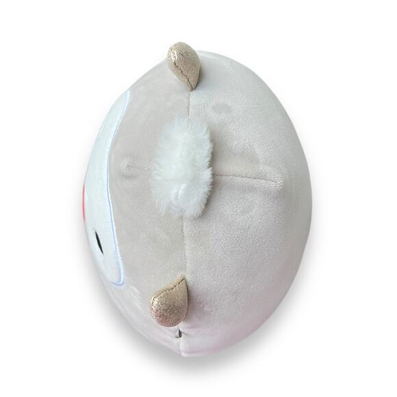 Squishmallows Christmas Holiday Nissa Yeti with Peppermint Swirl Belly Plush Toy - Picture 6 of 10